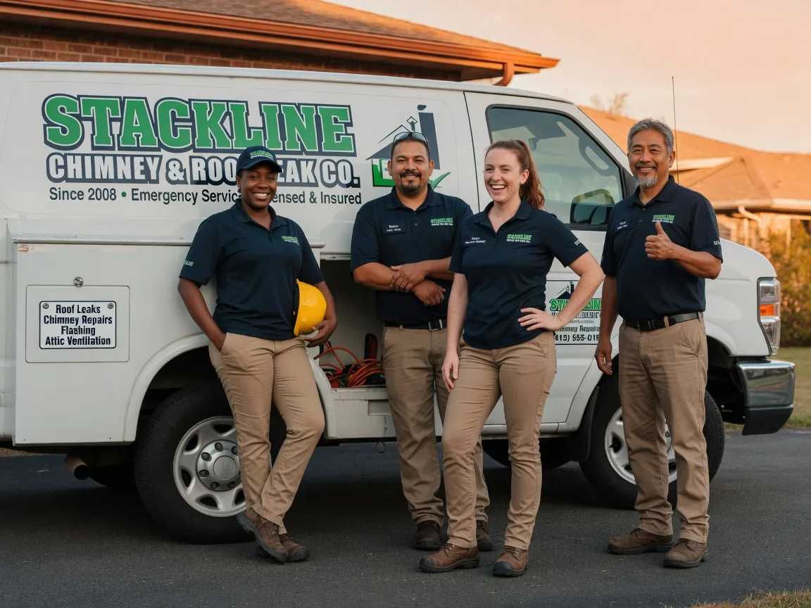 Chimney flashing repair company in Otterbein, IN